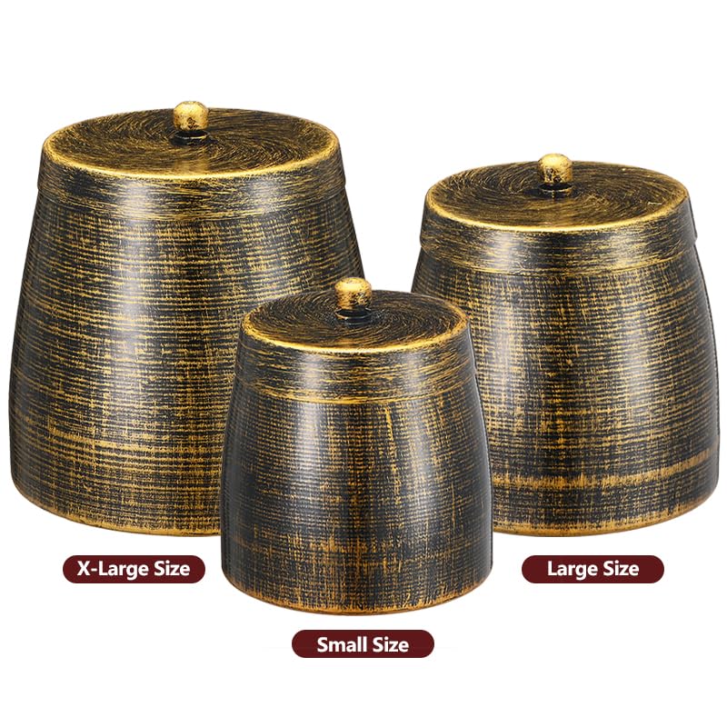 Small Cigar Ashtray with Lid - Windproof Outdoor Decor