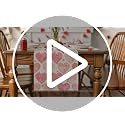 Pink Hearts Valentine's Table Runner 13x90 Inch Home Decor for Dining
