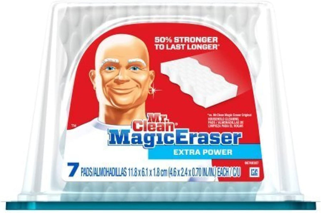 Mr. Clean Magic Eraser Extra Power - 7 Count | Achieve a Spotless Clean Effortlessly