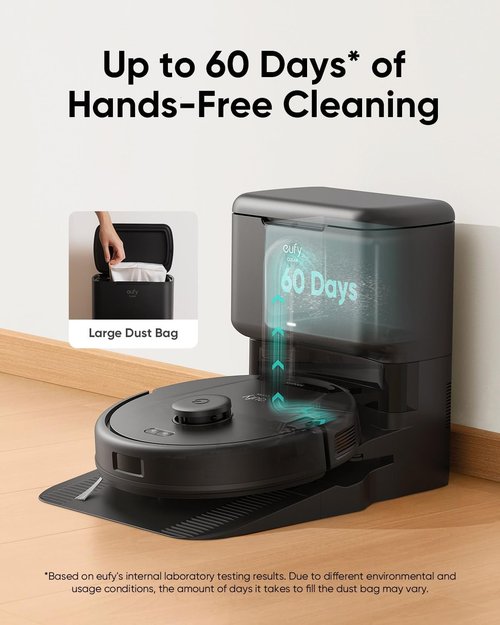 eufy Official Replacement Rubber Strip C20, L60 Series with Self-Empty Station