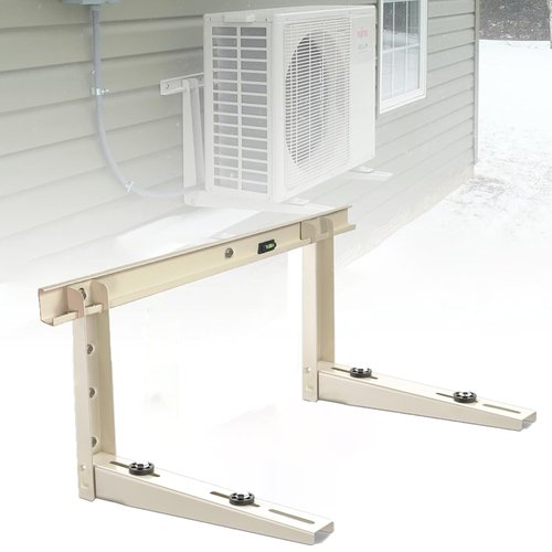 CAT SO RICH Outdoor Wall Mounting Bracket,Support up to 265Lbs,9000-18000 Btu Condenser, for Hanging Ductless Mini Split Air Conditioner Heat Pump Systems,Split HVAC Installation Kit