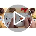 60pcs Snowman Face Stickers - Cute Christmas Decorations for Crafts