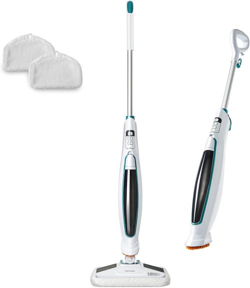 Kenmore Steam Mop SM2060 | Efficient Floor Cleaning with Easy Scrubber & 2 Washable Pads, Lightweight