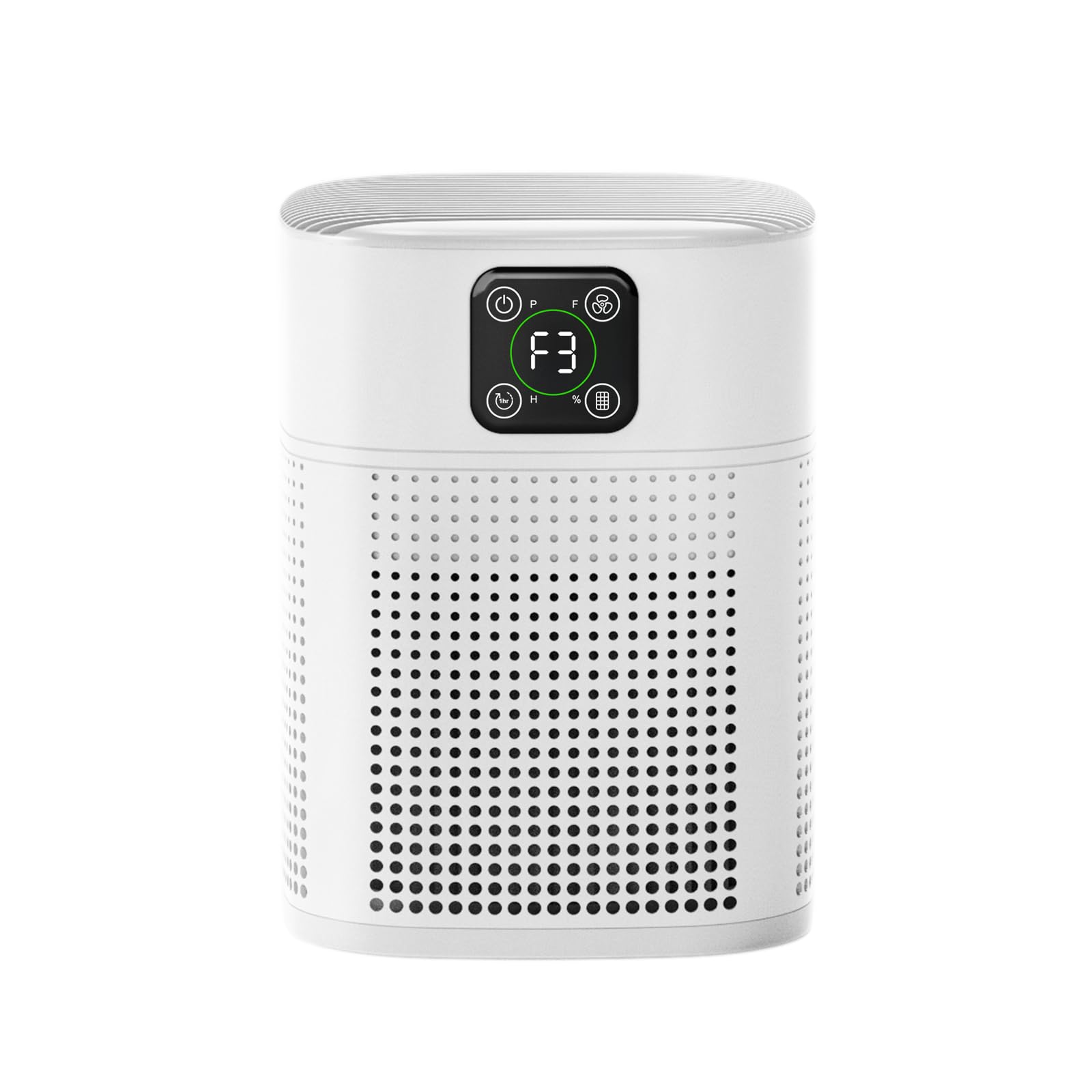 Ouneda Air Purifier for bedroom, air purifier for Home Large Room 1080 sqft with 360° Air Inlet, 3 Speeds, 9 timer, Energy Saving 12W for Home, Office, Living Room for Smoke Pet Dander Odor, White