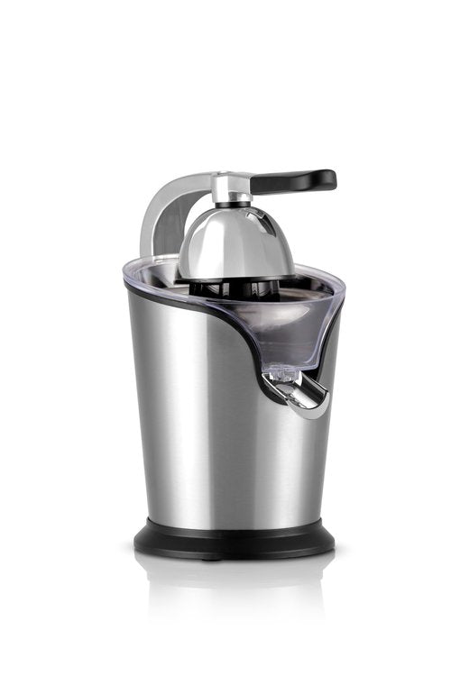 Courant Juicer Electric Citrus juicer Machine Compact Design Quality Juice Extractor Squeezer for Oranges, Lemons, Limes, Grapefruits + 2 cones Stainless Steel