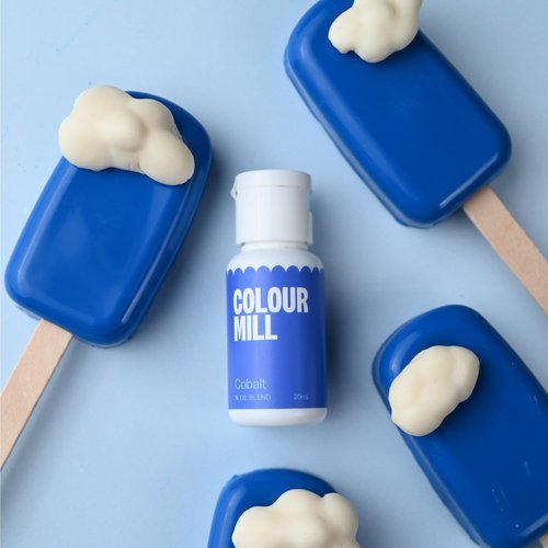 Colour Mill Oil-Based Food Coloring - Cobalt Blue, 20 Milliliters (0.68 Fl Oz) | Vibrant & Versatile