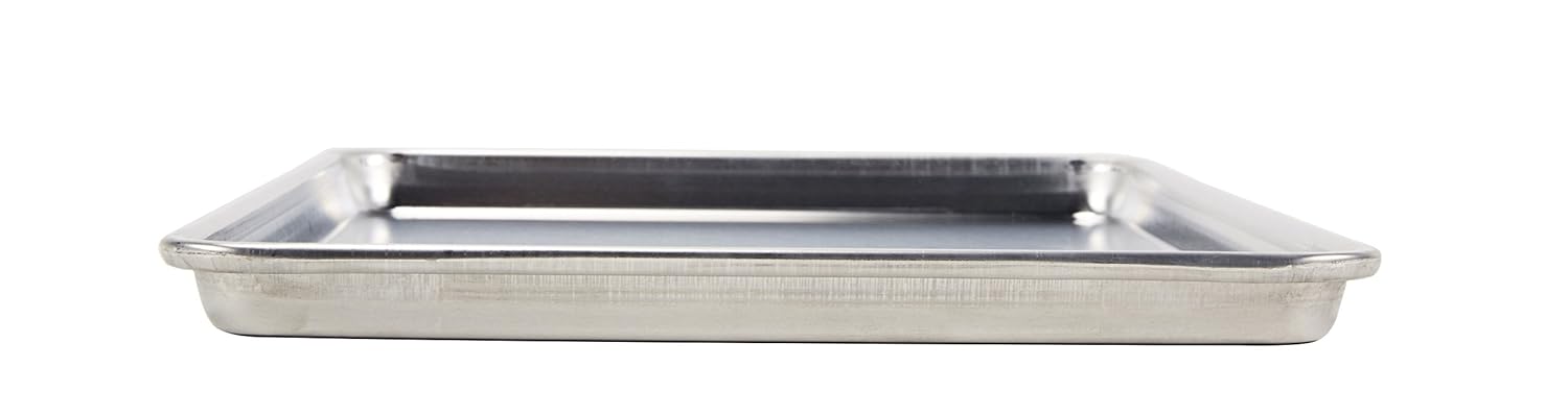 Vollrath Wear-Ever Half-Size Sheet Pan - 18" x 13" Aluminum with Closed-Bead Design