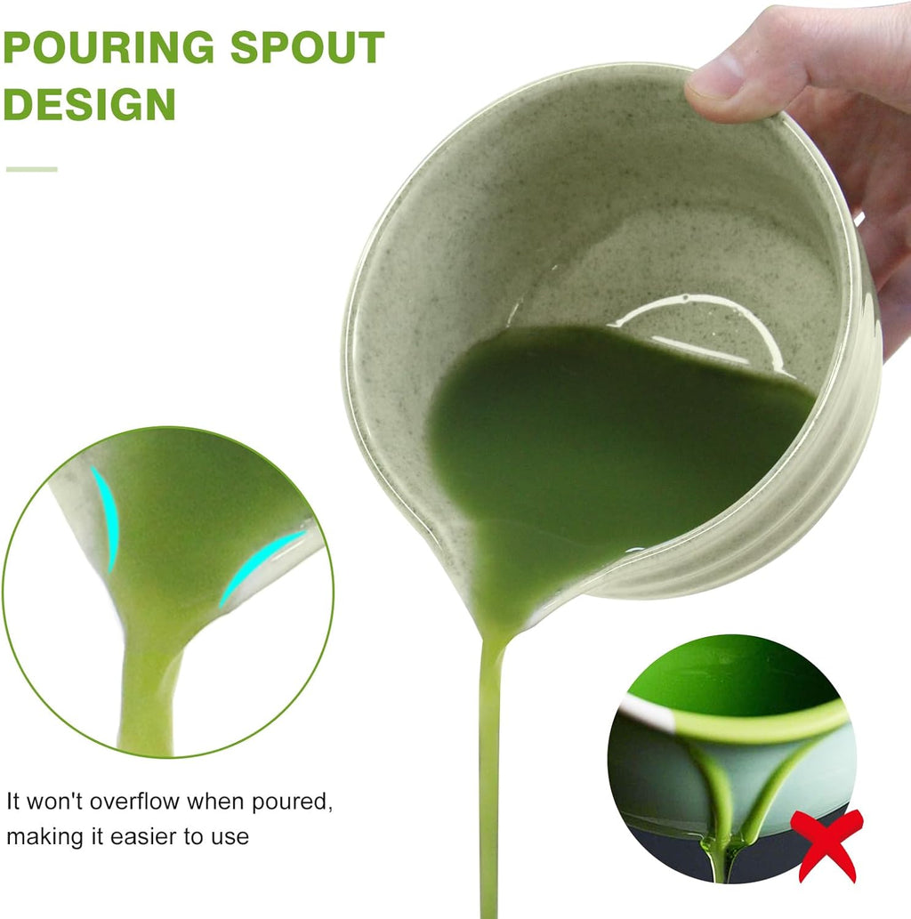 Matcha Whisk Set - Premium Ceremonial Grade Matcha Kit with Bamboo Whisk, Bowl, Scoop & Sifter