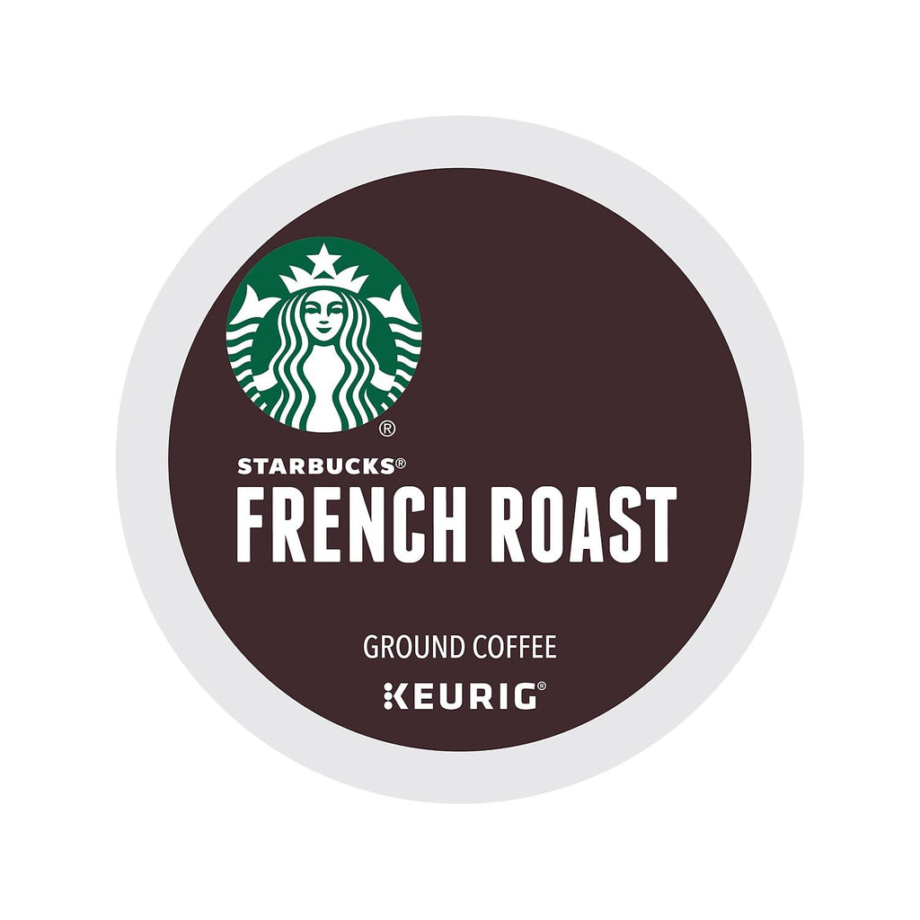 Starbucks French Roast Coffee Keurig® K-Cup® Pods, Dark Roast, 96/Carton (SBK18996CT)