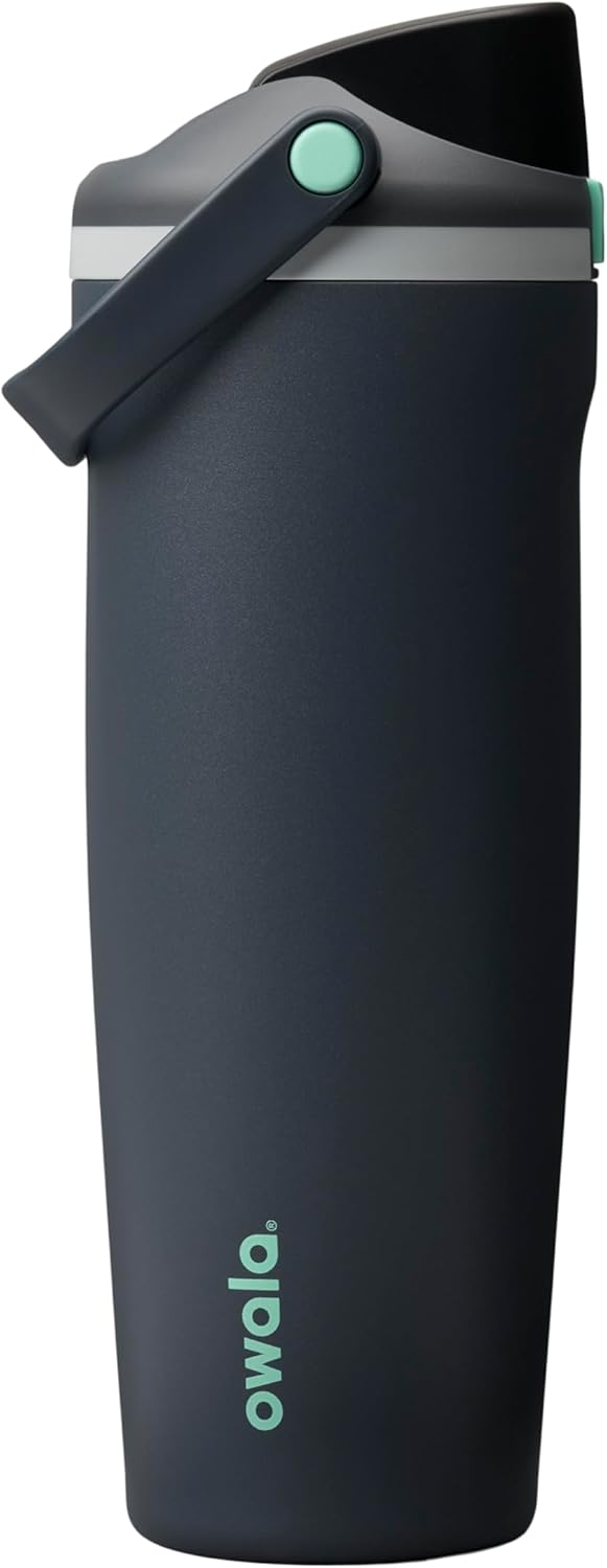 Owala FreeSip Sway Insulated Stainless Steel Water Bottle - 30oz, Two-Way Spout & Built-In Straw, BPA Free