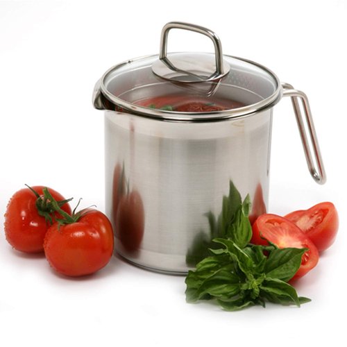 Norpro KRONA 12 Cup Multi Pot with Straining Lid, Stainless Steel