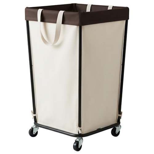 GRANNY SAYS 160L Rolling Laundry Basket, Laundry Hamper with Wheels, Large Laundry Cart with Removable Bag, Clothes Organization and Storage for Laundry Room, Bathroom, Bedroom, Beige