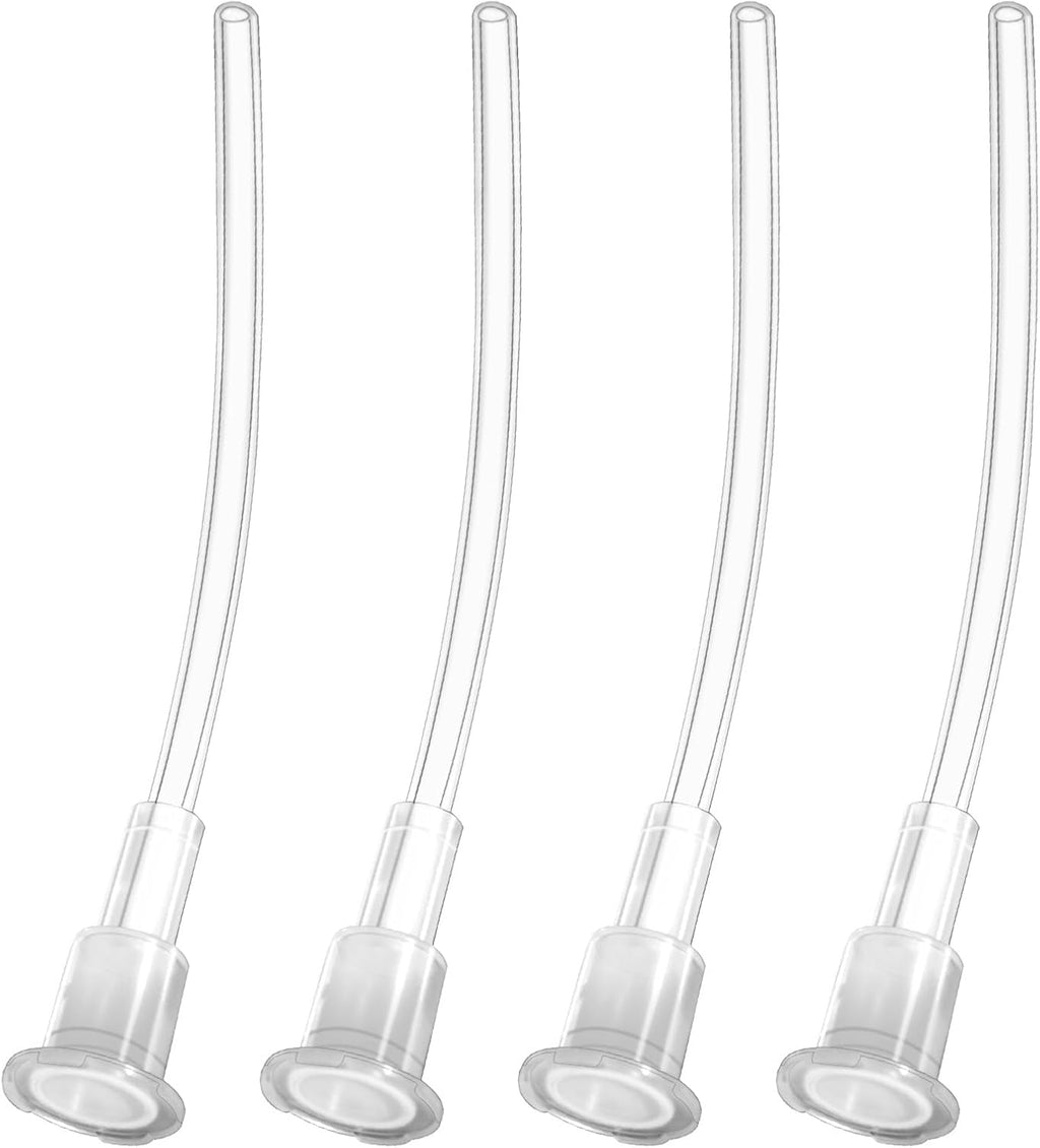 YARRAMATE Spray Straw Replacement Set - 4Pcs for 16oz Olive Oil Dispenser | 4.72in Cooking Pipes