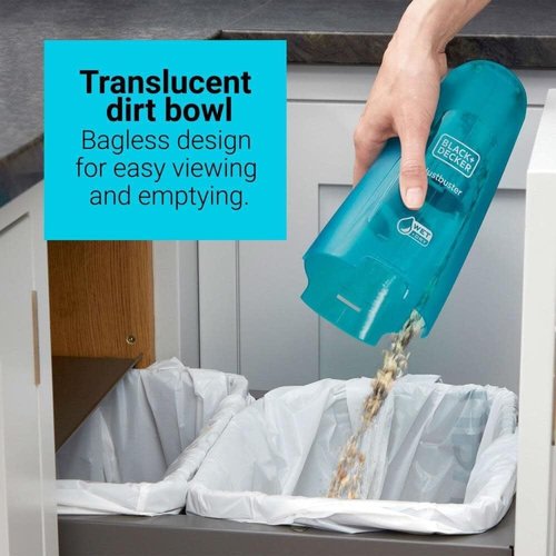 BLACK+DECKER Dustbuster Cordless Wet/Dry Handheld Vacuum - Powerful Suction | Compact Design