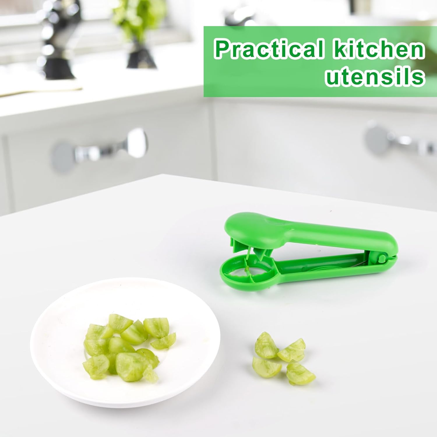 Skiennix Grape Cutter - ABS Fruit Slicer for Kids | Perfect for Tomatoes, Strawberries, and More