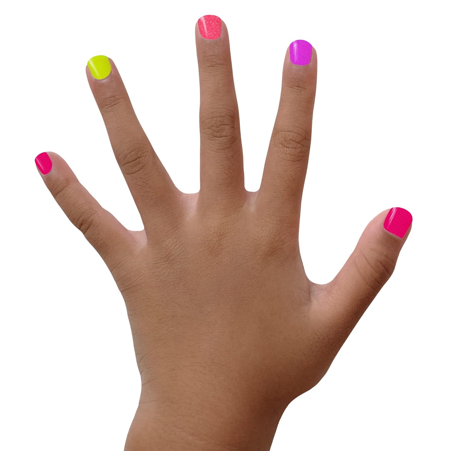 Piggy Paint Neon Polish Box Set - Includes Bonus Blacklight Glow Feature!