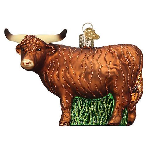 Highland Cow Ornament by Old World Christmas