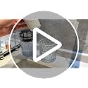 CICUFY Diamond Pattern Glass Foaming Hand Soap Dispenser - Silver Pump