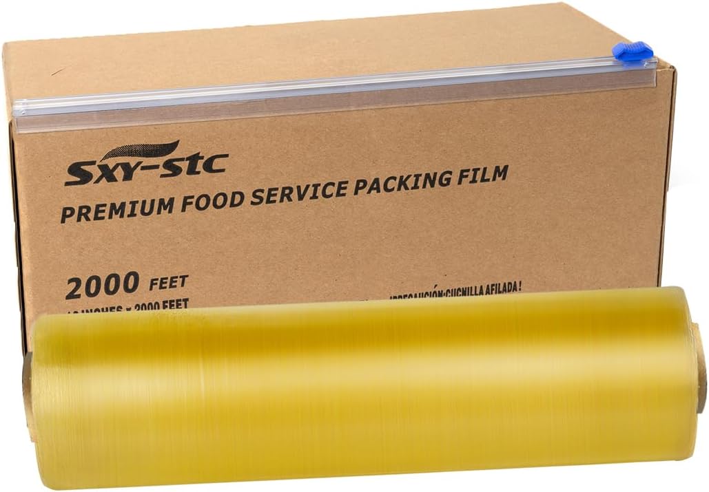 Regine Switzerland Plastic Cling Wrap - 16 Inch x 2000 Feet for Fresh Food Storage
