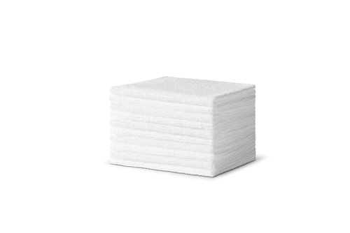 Skura Style WIPE ENVY™ All Purpose Lint Free Microfiber Reusable Cleaning Wipes – White, 10 Count