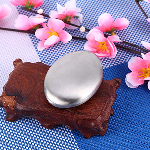 Haofy Stainless Steel Odor Remover Bar for Garlic, Onion, Fish Smell, Kitchen & Hand Use