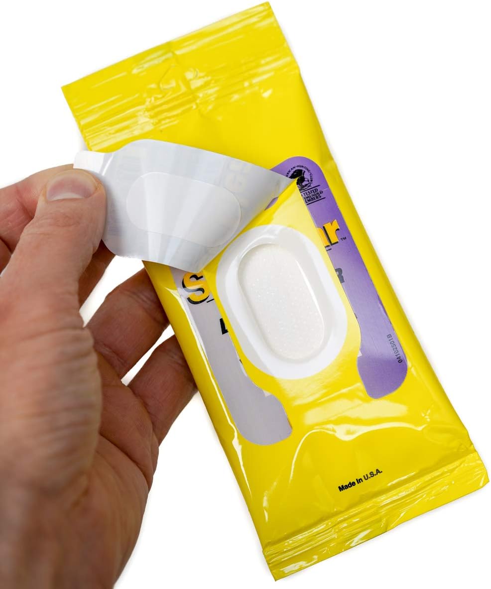 See Clear Lens Cleaning Wipes - Streak-Free Pre-Moistened Cloths for Eyeglasses & Screens | 192 Wipes in 12 Packs