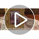Antique Gold Picture Frame 2.5x3.5 - Vintage Ornate Design for Tabletop & Wall Display