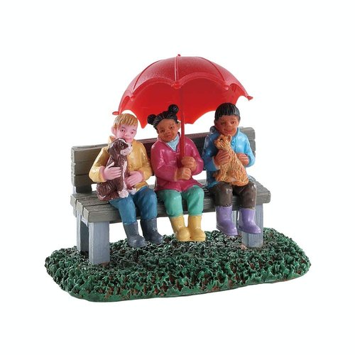 Lemax Rainy Day with Friends