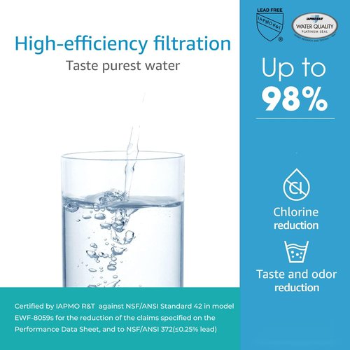 AQUACREST AP5527 Reverse Osmosis Pre and Post Water Filter Cartridge, Replacement for Aqua-Pure AP5527, 5598101, AP-RO5500, APRO5500 Reverse Osmosis System (1 Set), Model No.WF59.