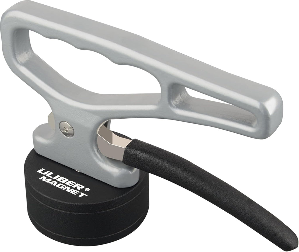 ULIBERMAGNET Heavy Duty Magnetic Pickup Tool - Quick Release Ergonomic Handle for Iron & Steel