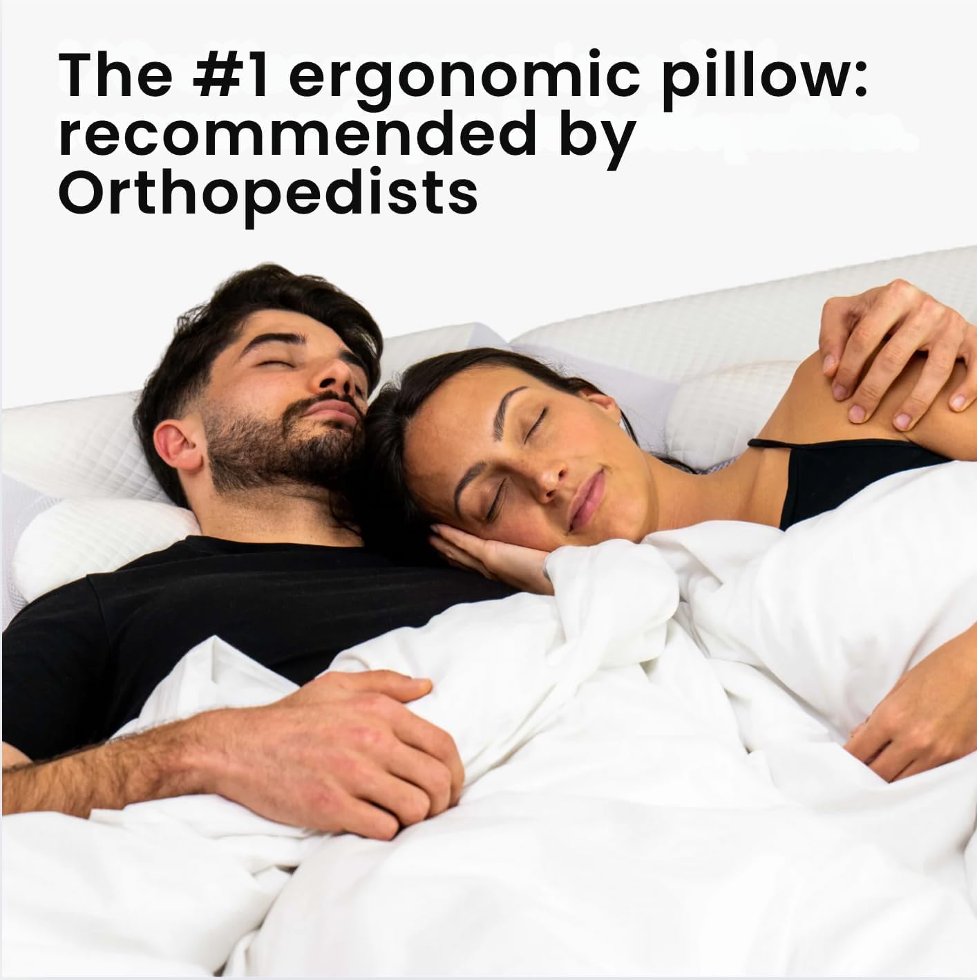 Imgjsx Vitasleep Migraine Pillow, Neck Pillow Hospitality Collection, Cervical Neck Pillow for Neck Pain Relief, Support Your Head, Neck, Pine, Shoulders, Proper Alignment Ergonomic Pillows