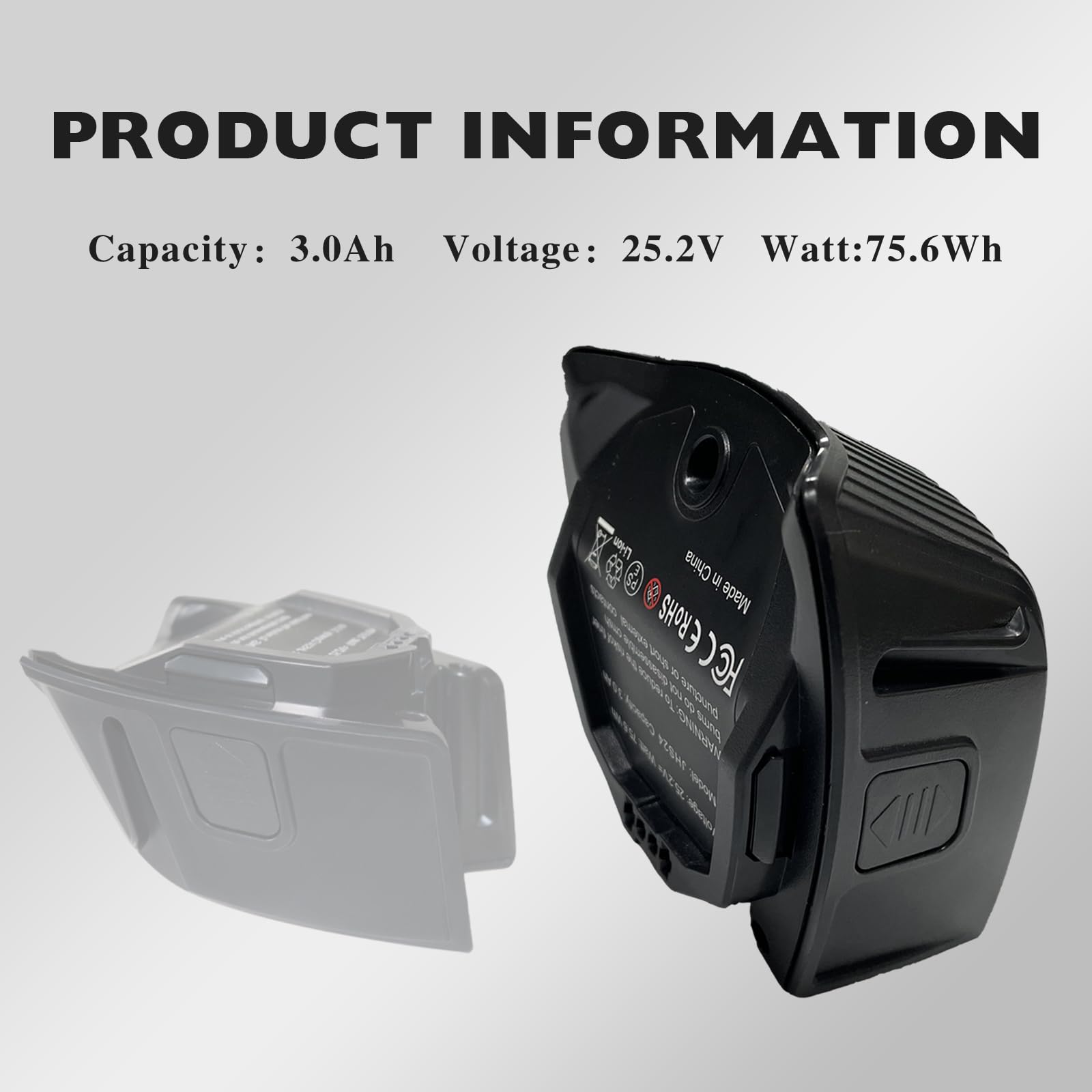 YCFSERMYO 3000mAh Battery Replacement Battery Compatible with Miele Triflex HX1 and HX2 Cordless Vacuum Cleaners