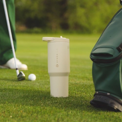 HydroJug Sport - 32oz Stainless Steel Tumbler with Straw | Vacuum Insulated & Leakproof, Sage