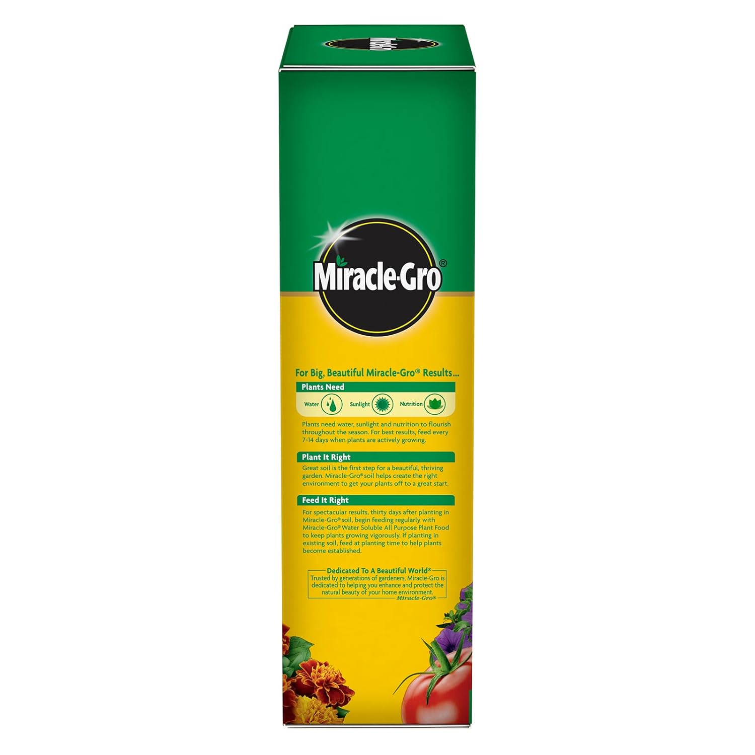 Miracle-Gro Water Soluble Plant Food - All-Purpose Fertilizer for Indoor & Outdoor Plants, 12.5 lbs.