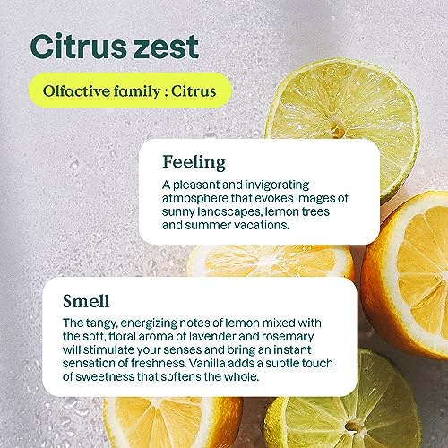 ATTITUDE Plant-Based Kitchen Cleaner Degreaser Spray, Citrus Zest, 27.1 Fl Oz
