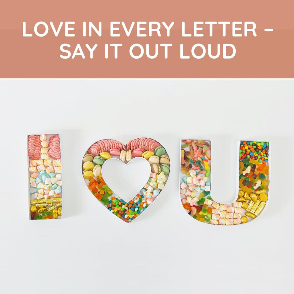Soul & Lane Fillable Cardboard Heart-Shaped Box for Charcuterie and Candy, Paper Mache Decor Tray for Birthday Parties, Weddings - Heart