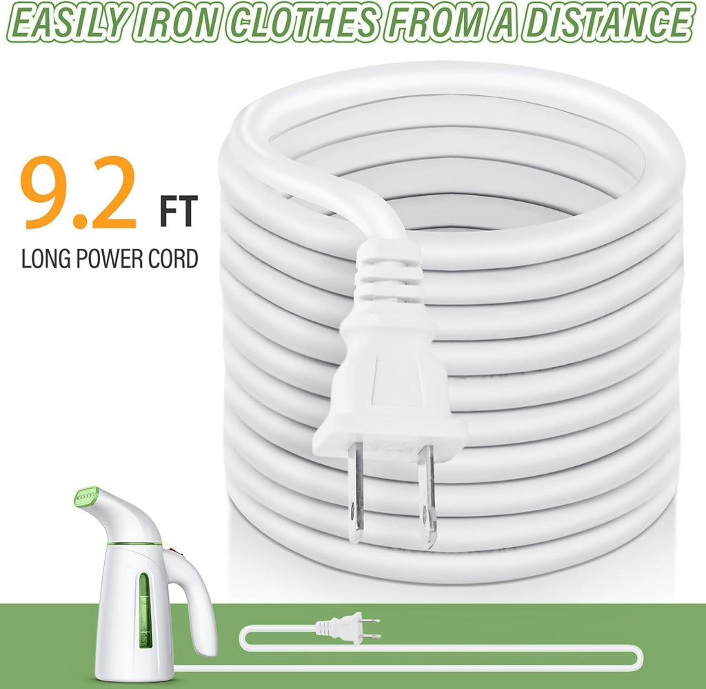 OGHom Portable Handheld Garment Steamer - 240ml Capacity, 700W Fast Heat-Up in Pale Green
