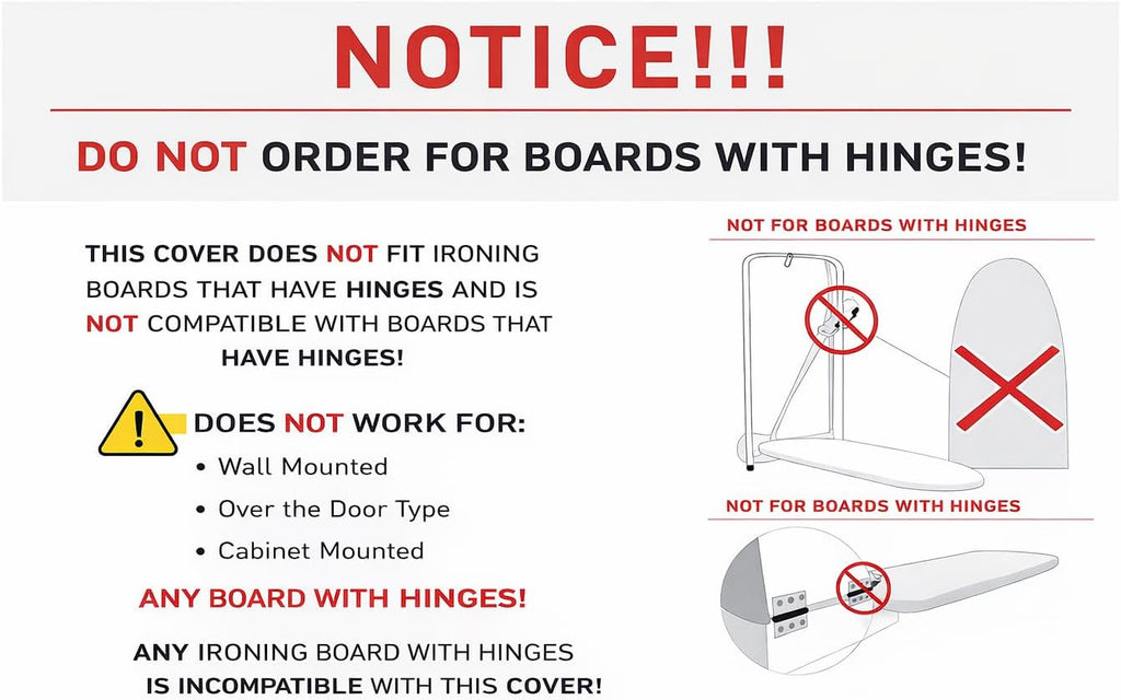 TIVIT Ironing Board Cover - 15 x 48” | Made in Italy, Alumitek PRO Heat-Reflective, Thick 4-Layer Padding, Scorch & Stain Resistant