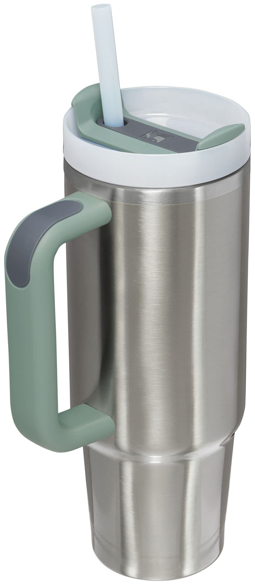 STANLEY Quencher H2.0 Tumbler with Handle and Straw 30 oz | Flowstate 3-Position Lid | Cup Holder Compatible for Travel | Insulated Stainless Steel Cup | BPA-Free | Stainless Steel Shale