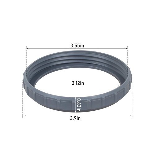 A AIRMACHIN 1606415 Dirty Tank Bottom Ring Cap for Bissell Pro Heat 2X Replacement Parts 1617702