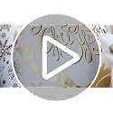 Christmas White Gold Velvet Throw Pillow Covers 18x18 - Set of 2