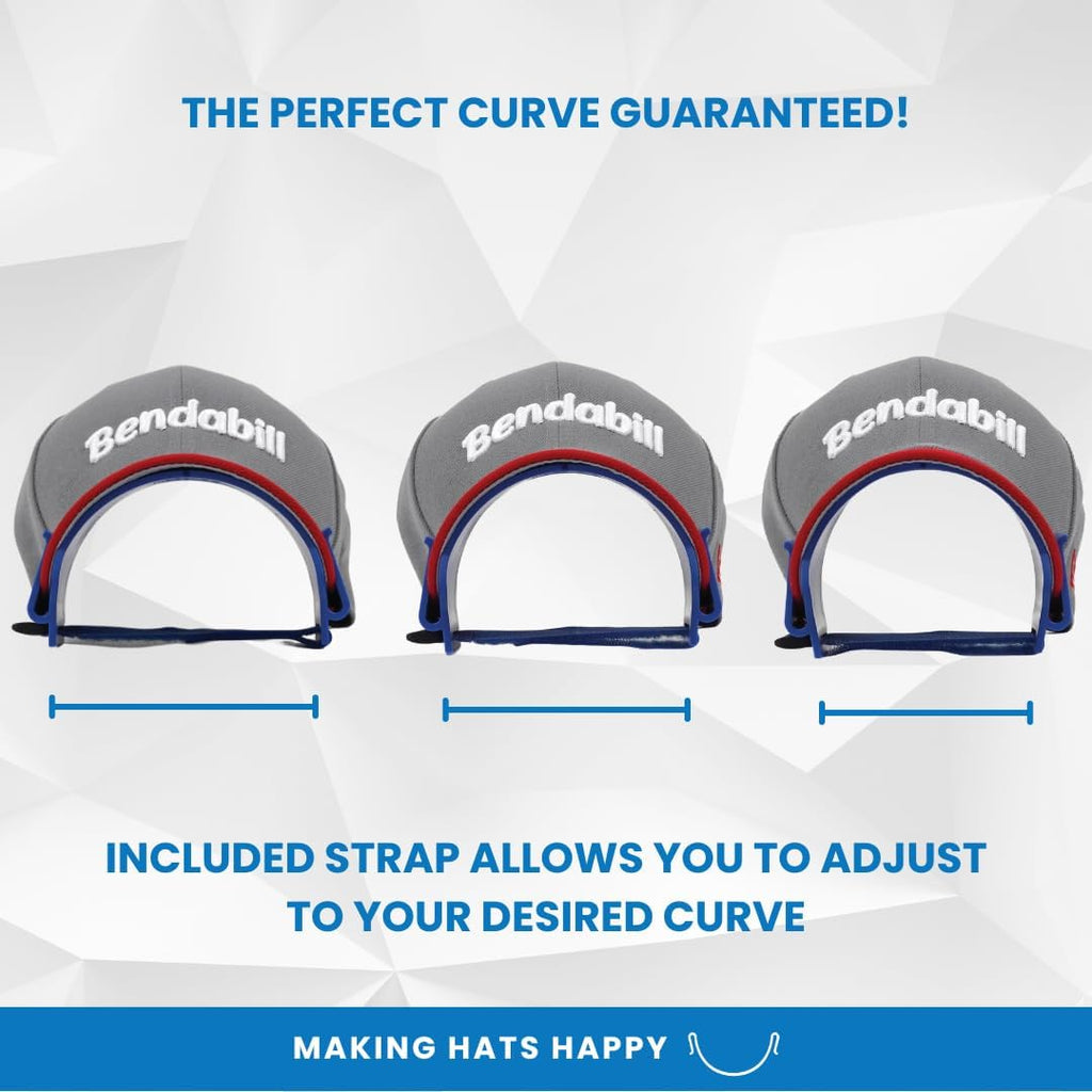 Pro Hat Brim Bender - Guaranteed Perfect Curve Shaper Tool for All Hats | Steaming Optional