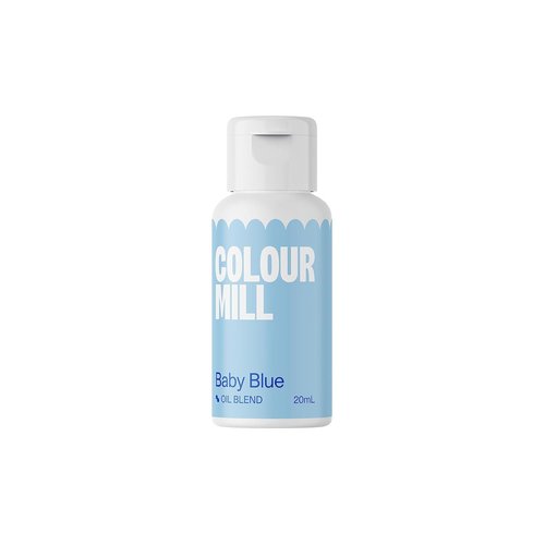 Colour Mill Oil-Based Food Coloring - Baby Blue, 20 Milliliters | Vibrant & Easy to Use