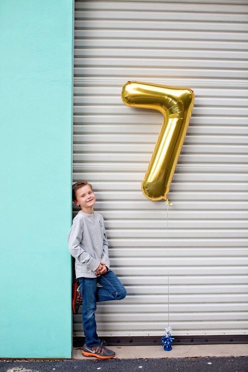 Gold Number 0 Balloon - 40 Inch Birthday Decoration for Milestone Celebrations | Party Supplies