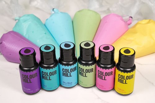 Colour Mill Aqua Blend Water-Based Food Coloring - 20 Milliliters | Vibrant Candy Colors