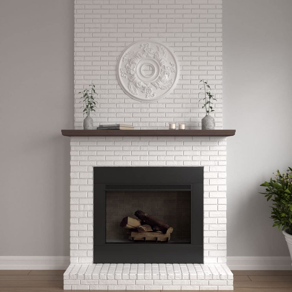 Ekena Millwork CM23AC 23 5/8-Inch OD Acanthus Twist Ceiling Medallion
