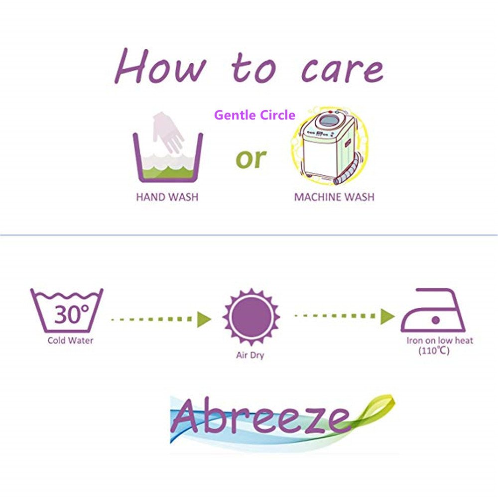 ABREEZE Butterfly Baby Round Play Pad Crawling Mat Blanket Tummy Time Mat Rug for Kids Children Toddlers Bedroom