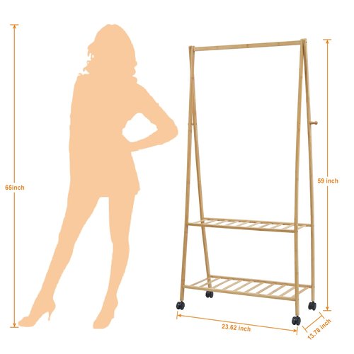 VECELO Coat Rack Freestanding, Entryway Hanger Stand, Umbrella Holder, Hall Tree With Hooks, Floor Standing Metal Tree Stand,Oak