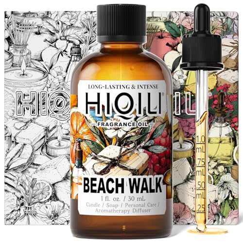 Beach Walk Fragrance Oil - Fruity Floral Scent for Diffuser - 1 Fl Oz
