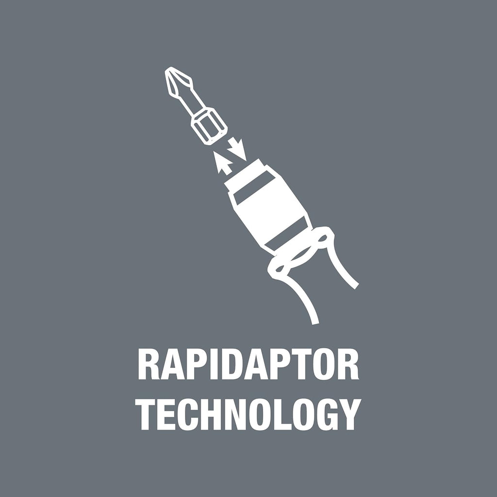 Wera 416 RA T-Handle Screwdriver - Ratchet Function & Quick-Release Chuck | 1/4" Size, 45 mm Length
